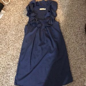 Blue ruffle Pins and Needles dress size small
